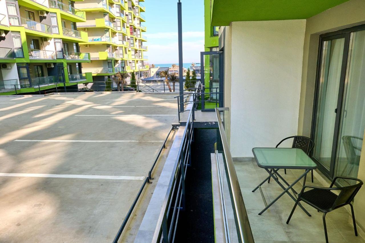 Orizont Sea View Apartment- Spa N Pools Beach Resort Mamaia Exteriör bild